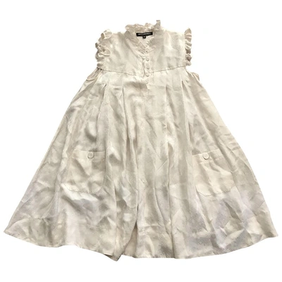 Pre-owned American Retro N White Silk Dress