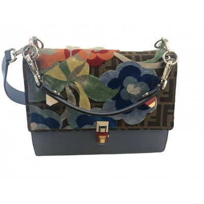 Pre-owned Fendi Kan I Multicolour Cloth Handbag