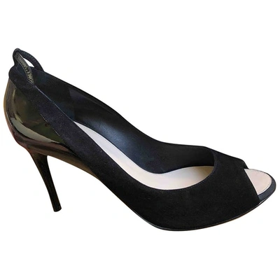 Pre-owned Nina Ricci Black Patent Leather Heels