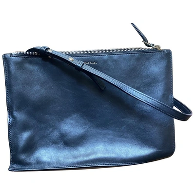 Pre-owned Paul Smith Black Leather Clutch Bag