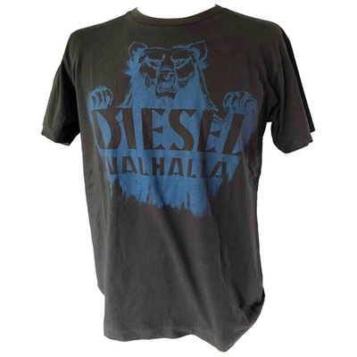 Pre-owned Diesel Grey Cotton T-shirts