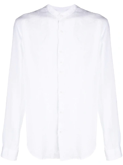 Shop Costumein Collarless Shirt In White