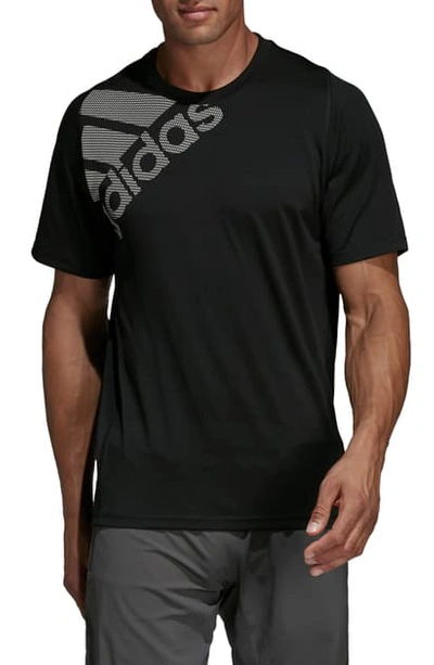 Shop Adidas Originals Badge Of Logo Graphic Performance T-shirt In Black