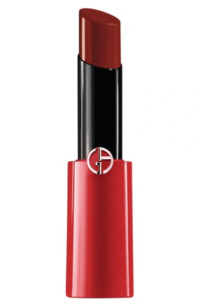 Shop Giorgio Armani Ecstasy Shine Lipstick In 201 Scarlatto