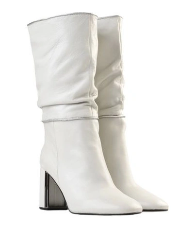 Bruno Premi Boots In Light Grey