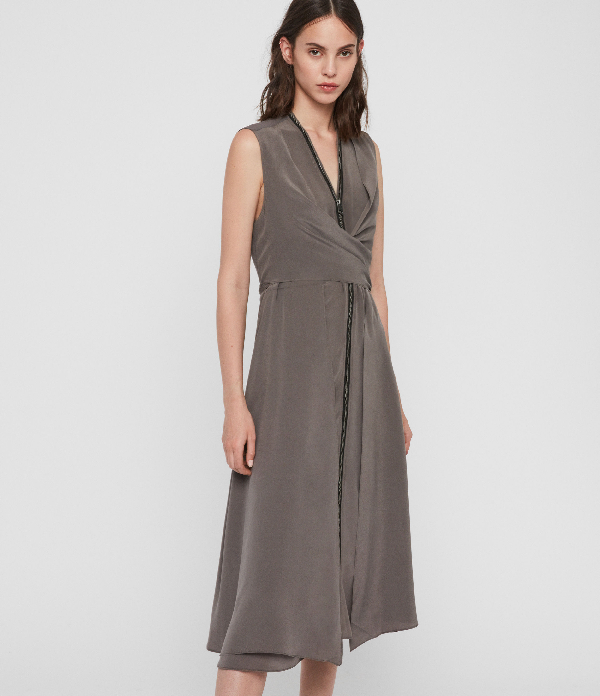 allsaints jayda dress