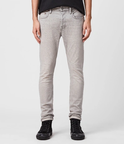 Allsaints Raveline Cigarette Skinny Fit Jeans In Grey | ModeSens