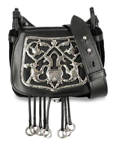 Pre-owned Prada Double In Black, Silver