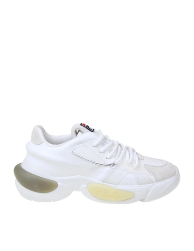Shop Fila Sneakers Coordinate Wmn In Technical Fabric Color White
