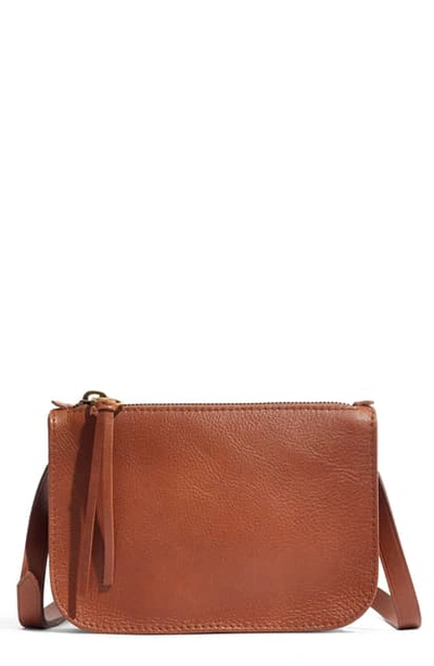 Shop Madewell The Simple Pouch Belt Bag In English Saddle