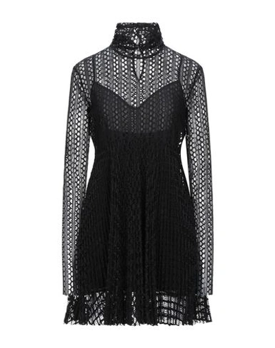 Shop Philosophy Di Lorenzo Serafini Woman Mini Dress Black Size 8 Polyester