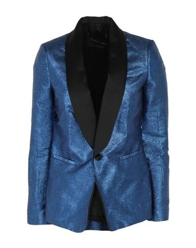 Shop Christian Pellizzari Suit Jackets In Blue