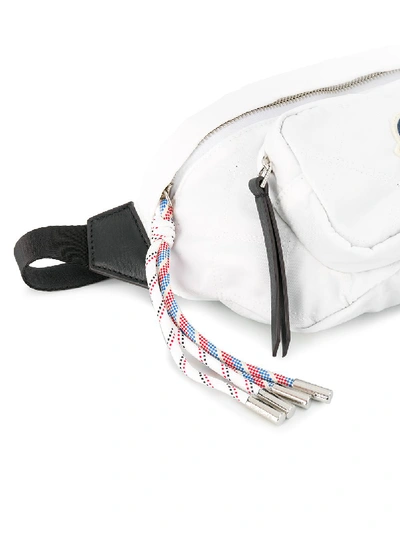 Shop Moncler Felicie Beltbag In White