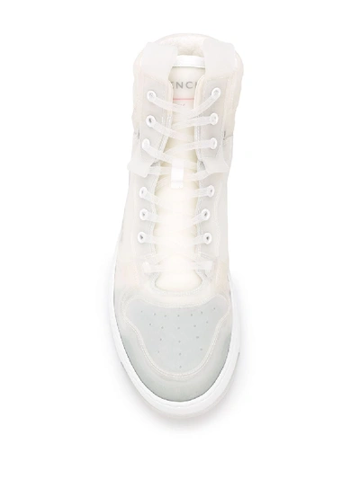 Shop Givenchy Wing High Sneakers In White