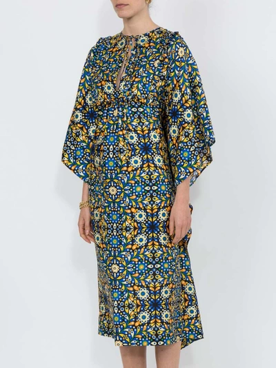 Shop Ladoublej Talitha Kaftan Multicolor