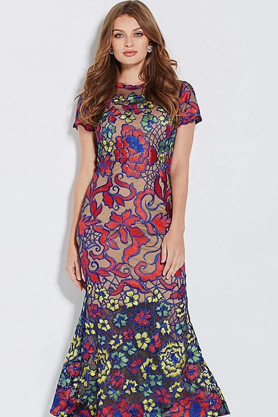 jovani midi dress
