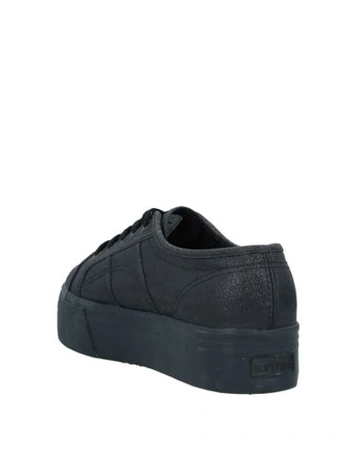 Shop Superga Woman Sneakers Black Size 5 Polyester, Cotton