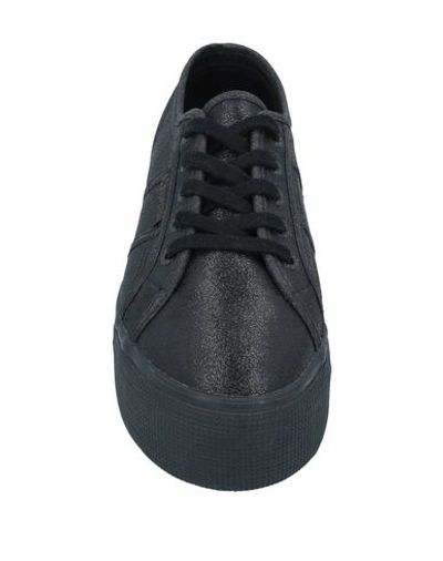 Shop Superga Woman Sneakers Black Size 5 Polyester, Cotton