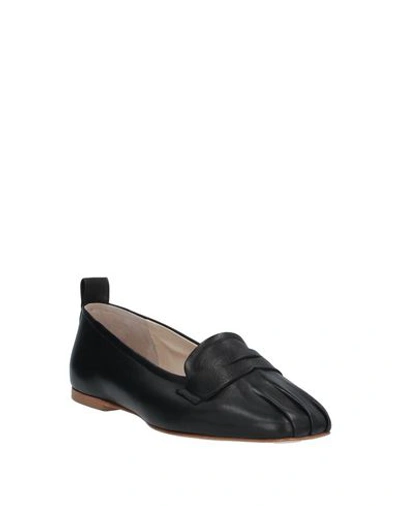 Shop Anna Baiguera Loafers In Black