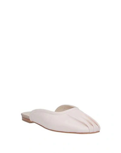 Shop Anna Baiguera Mules In Light Pink