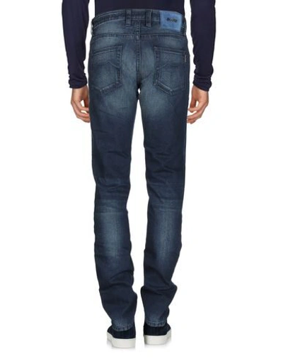 Shop Moorer Denim Pants In Blue