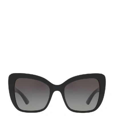 Shop Dolce & Gabbana Dg4348 501/8g Sunglasses In Black