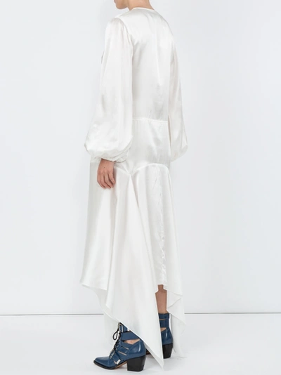 Shop Marques' Almeida Asymmetric Hem Dress