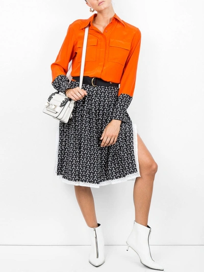 Shop Chloé Pleated Shirt Dress