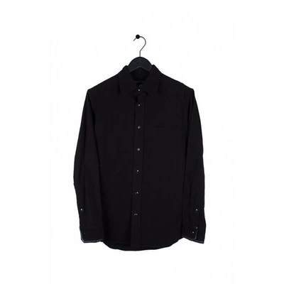 Pre-owned Yohji Yamamoto Shirt In Black