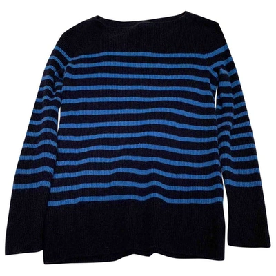 Pre-owned Vince Blue Cashmere Knitwear