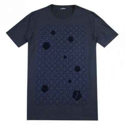 Pre-owned Z Zegna Navy Cotton T-shirts