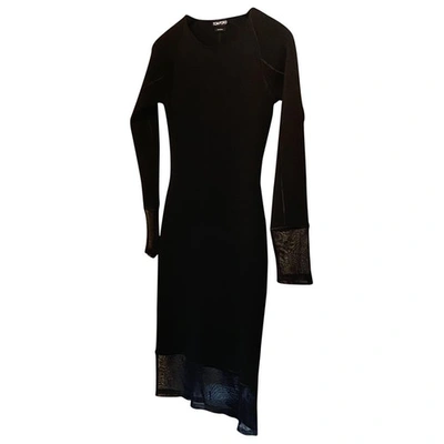 Pre-owned Tom Ford Black Wool Dress