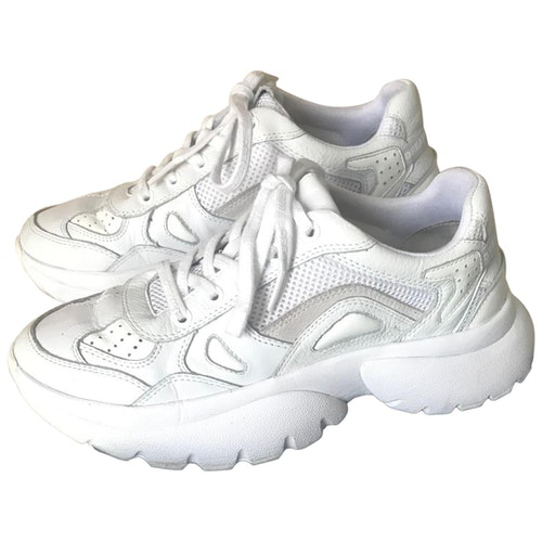 maje white trainers