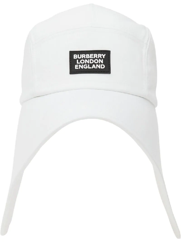 white burberry hat