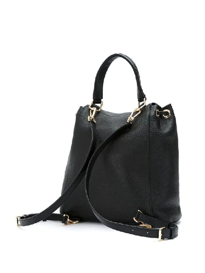 Shop Michael Kors Women's Black Leather Backpack