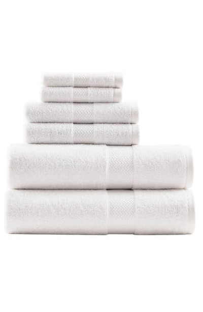 Shop Tommy Bahama Cypress Bay 6-piece Towel Set In White