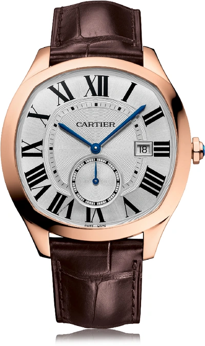 Pre-owned Cartier Drive De  Wgnm0003 In Rose Gold