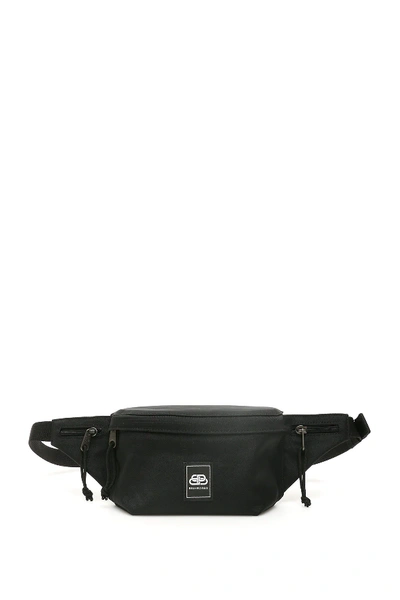 Shop Fendi Corner Bugs Eye Messenger Bag In Black,yellow