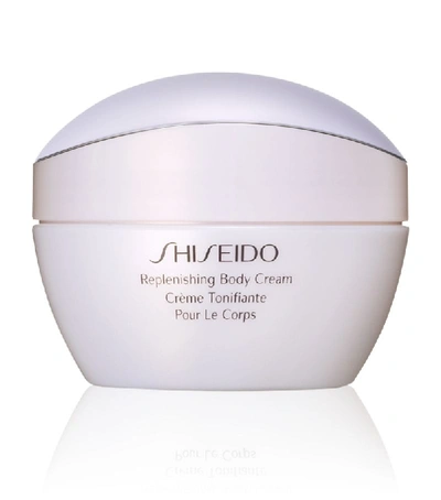 Shop Shiseido Replenishing Body Cream (200ml) In White