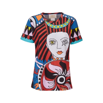 Shop La Doublej Total Goddess T-shirt In Artemis Big Placed
