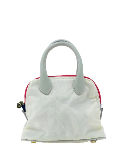 Shop Sacai Top Handle Handbag In White