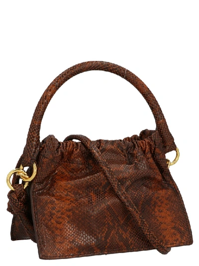 Shop Yuzefi Mini Bom Tote Bag In Brown