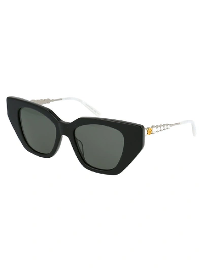 Shop Gucci Eyewear Cat In Black