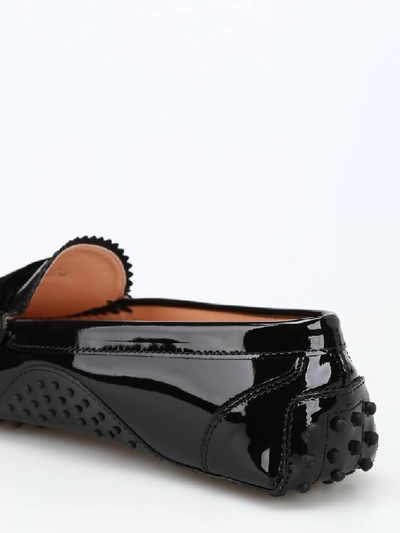 Shop Tod's X Alessandro Dell'acqua Gommino Driving Shoes In Black