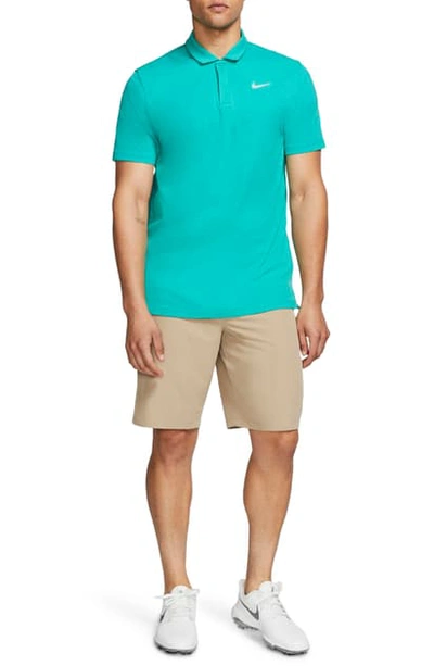 Shop Nike Flex Hybrid Standard Fit Golf Shorts In Khaki/ Khaki