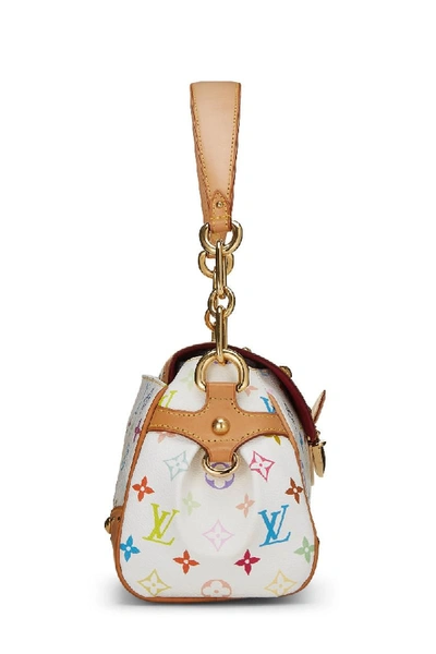 Louis Vuitton x Takashi Murakami Monogram Multicolore Beverly MM - White  Handle Bags, Handbags - LOU788650