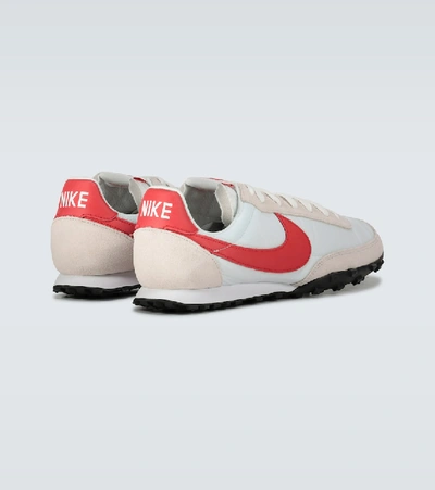 Shop Nike Waffle Racer Sneakers In White