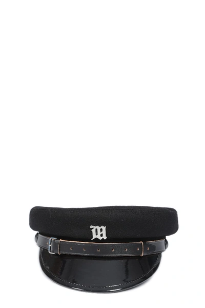 Shop Misbhv Monogram Gavroche In Nero