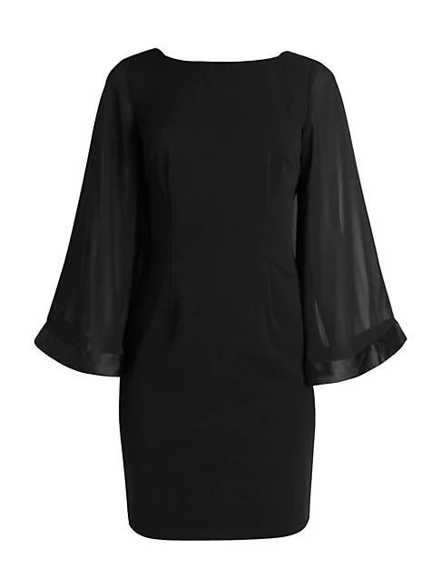 adrianna papell long black dress