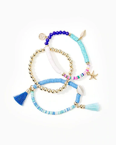 Shop Lilly Pulitzer Women's Open Waters Bracelet Set -  In Multicolor